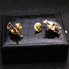 Fashionable Alloy Brooch Angle View