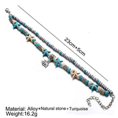 Multipurpose Ocean Charms Anklet