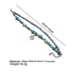 Multipurpose Ocean Charms Anklet