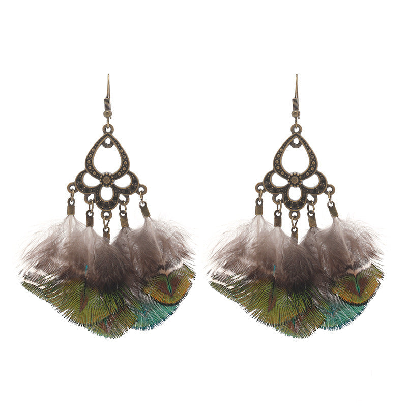 Lightweight fashion tassel earrings image 5