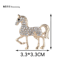 Brooch pin worn on casual outfit
