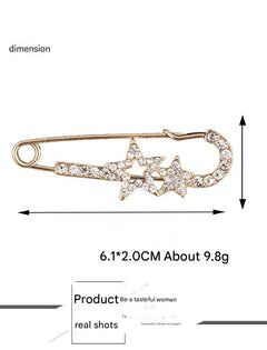 Close-up of Decorative Brooch with Pearl Detail - Image 2
