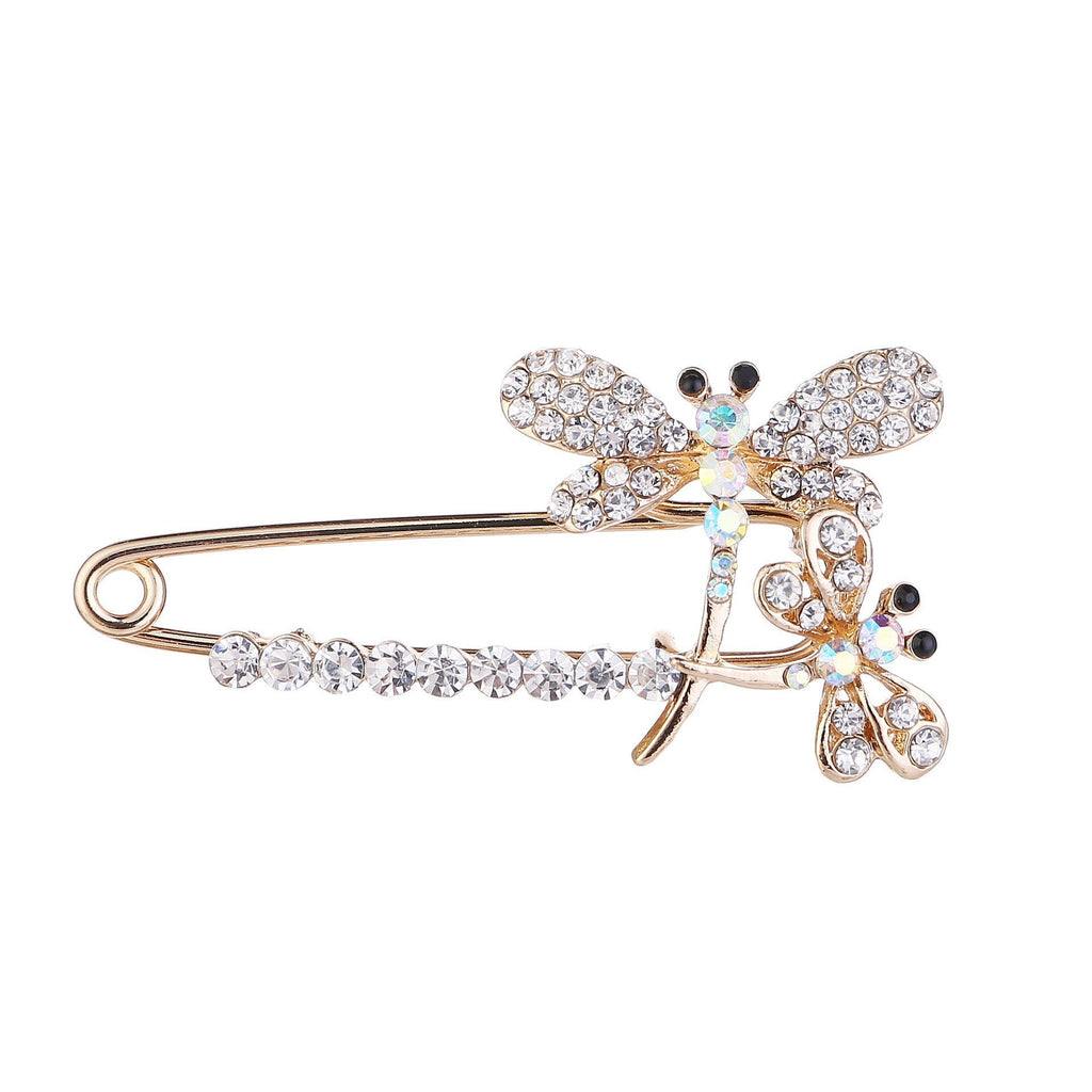 Model Wearing Elegant Brooch for Style - Image 5