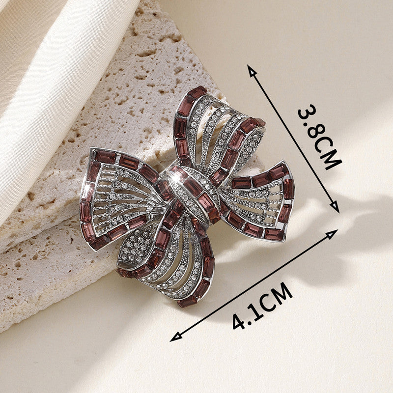 Elegant Brooch on a display stand