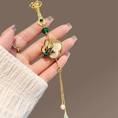 traditional Chinese style brooch side view