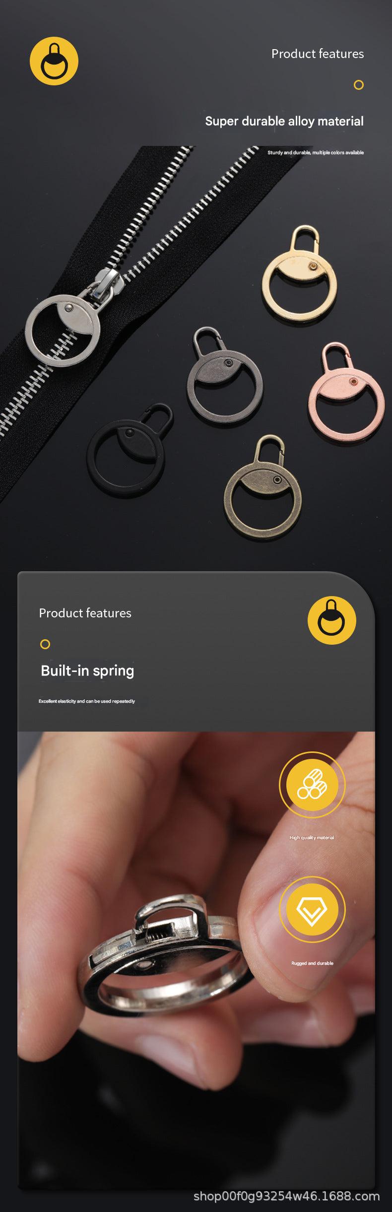 customizable stylish zipper pulls image