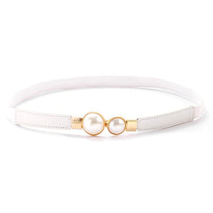 Fashionable women's belt displayed with dress