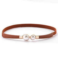Comfortable elastic fit of women's waist belt
