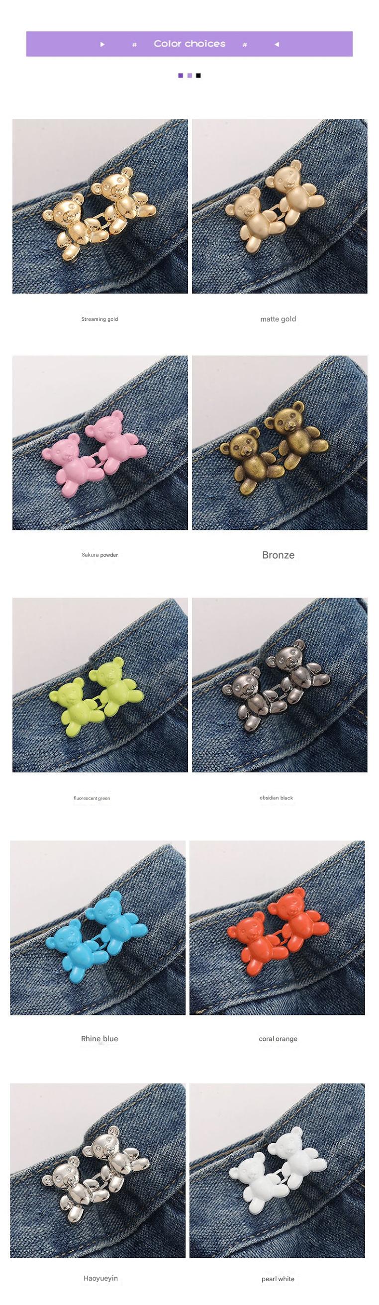 Styling Options with Adjustable Waist Button