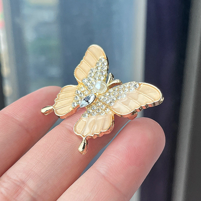 fashion accessory butterfly brooch display