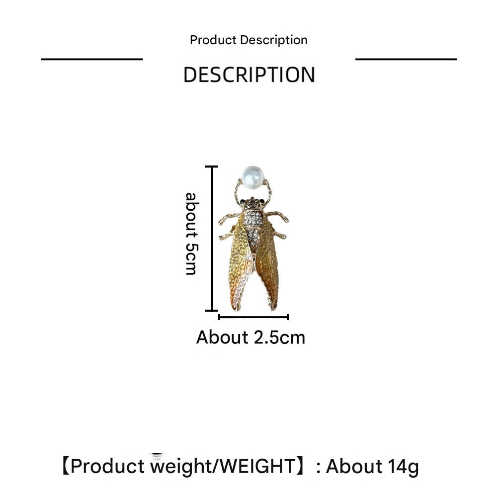 Fashionable insect design brooch image 7