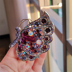 Trendy adjustable butterfly brooch for women
