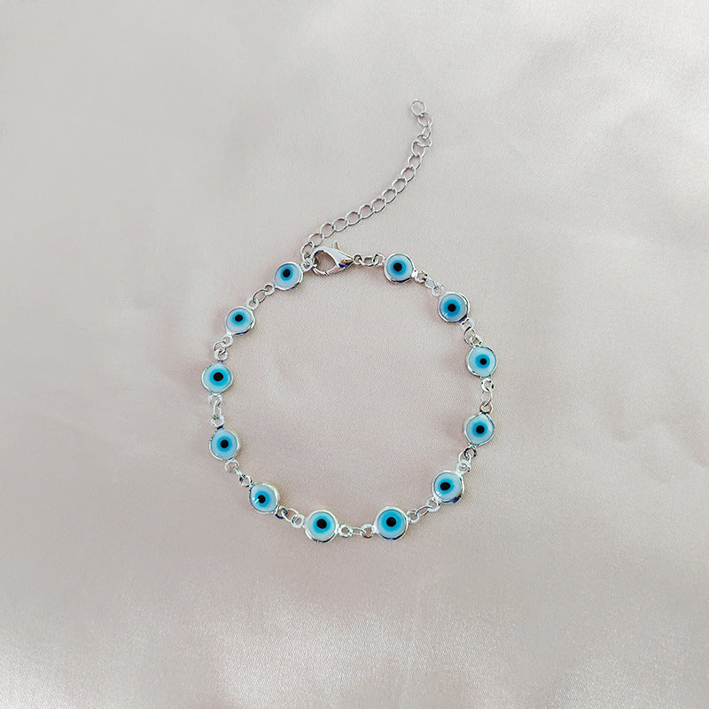 Turquoise Evil Eye Bracelet with Gift Box Presentation