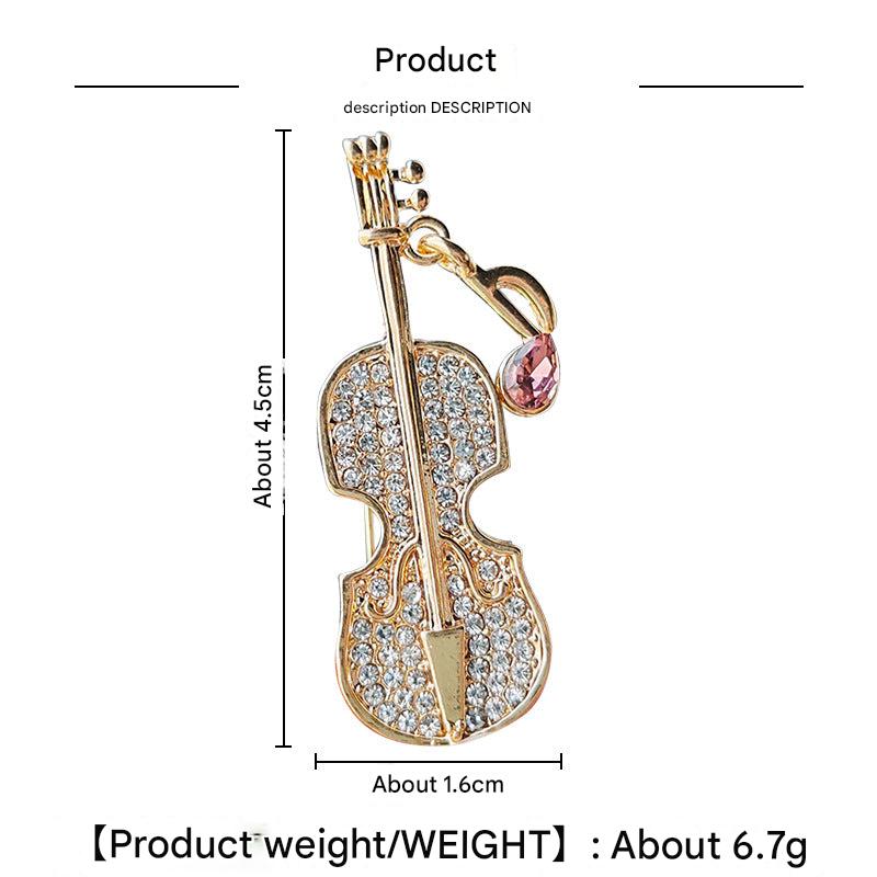 Unique Alloy Brooch on Jacket