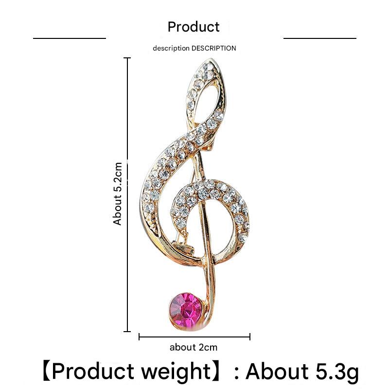 Alloy Brooch Displayed on a Handbag