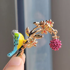 Versatile fashion brooch being worn image 4