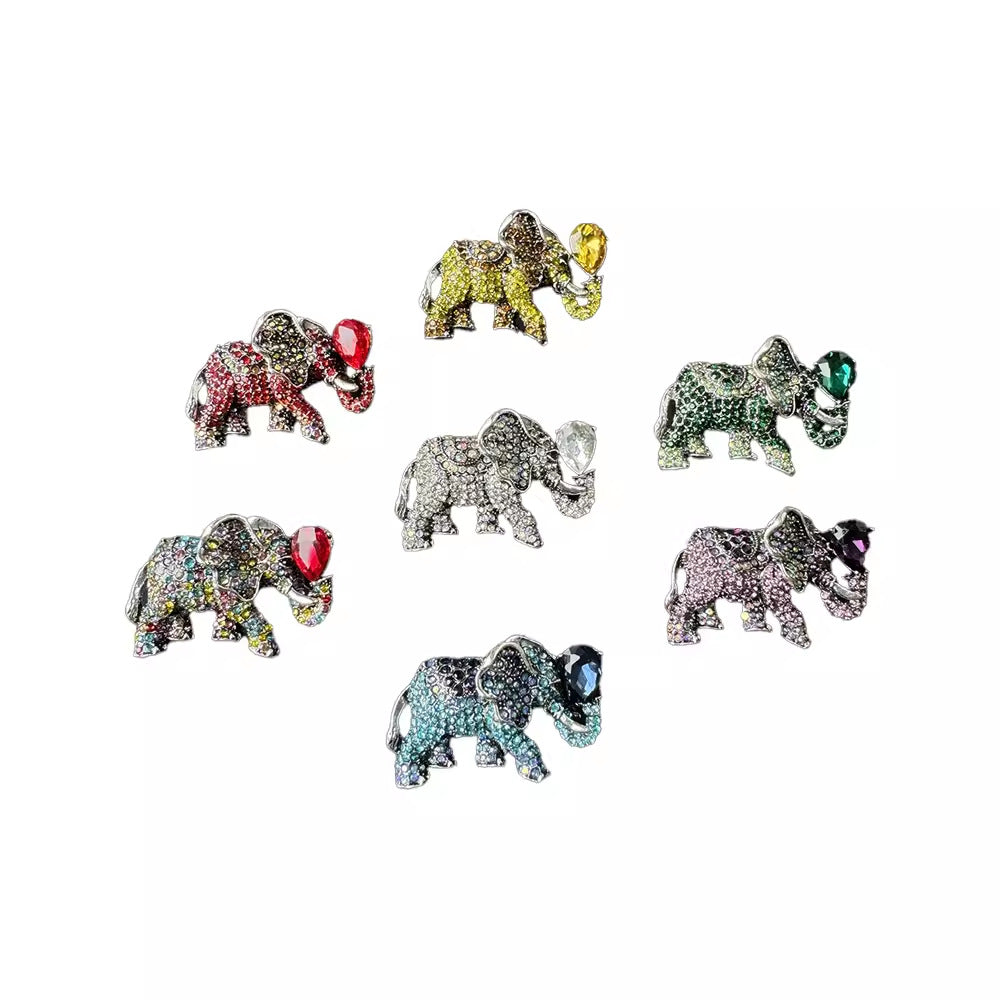 Elegant Brooch Display on Fabric - Image 5