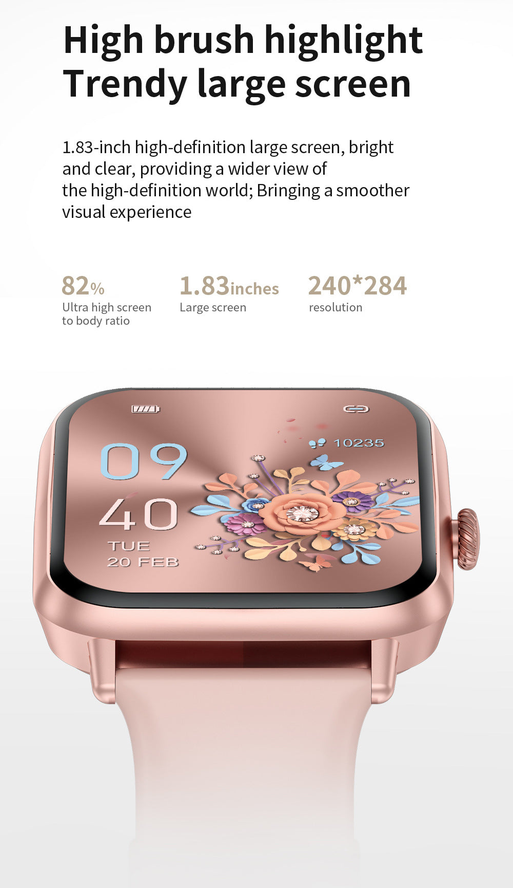 Smartwatch notifications for incoming calls