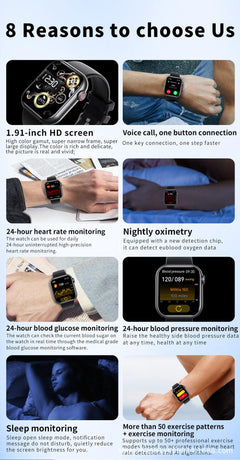F57 smartwatch in multiple colours on display