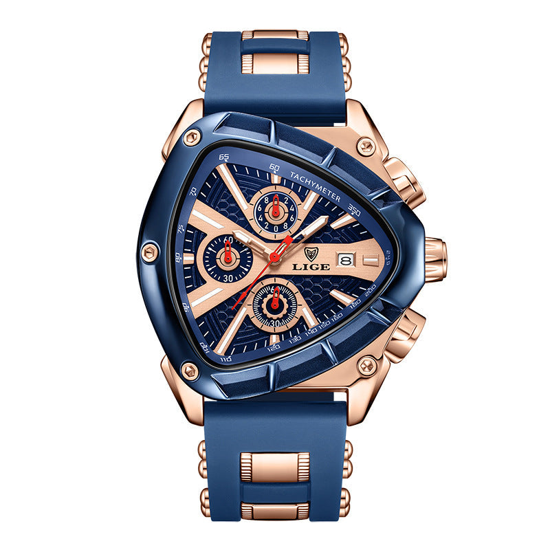 Men's quartz watch in multiple colour options