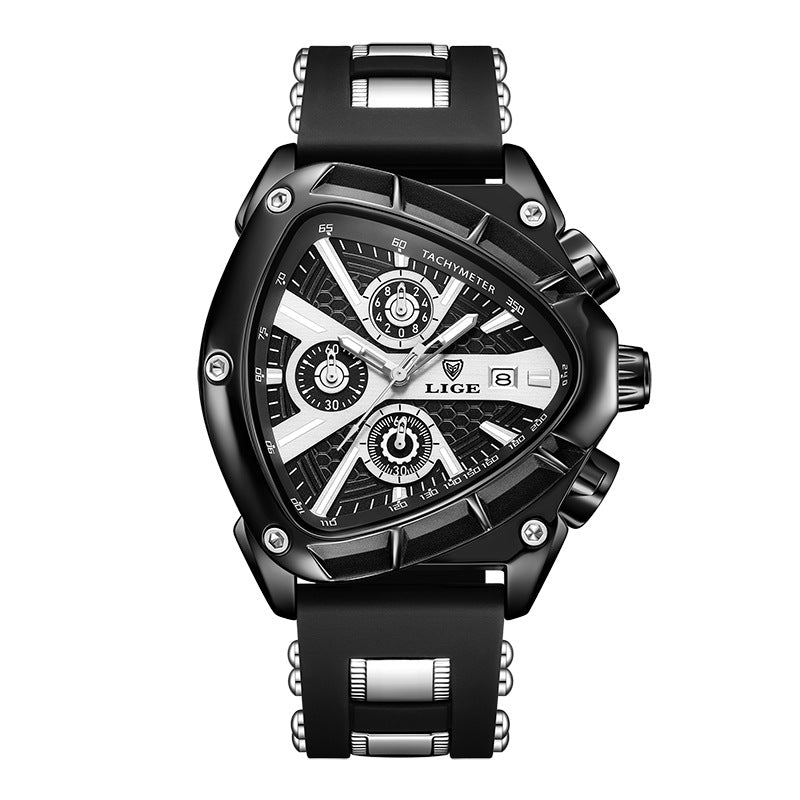 LIGE watch showcasing its luminous dial feature