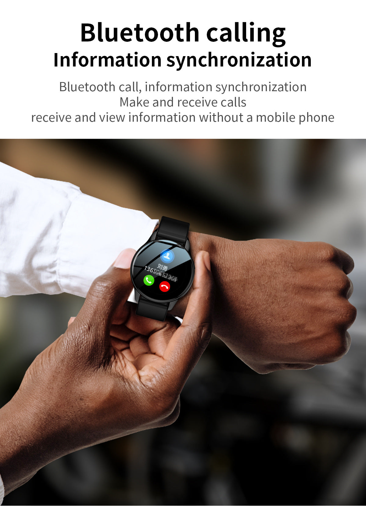 LIGE smartwatch stylish design