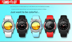 V8 Smart Watch user's manual and charging cable