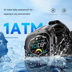 C26 smartwatch front view with vibrant display