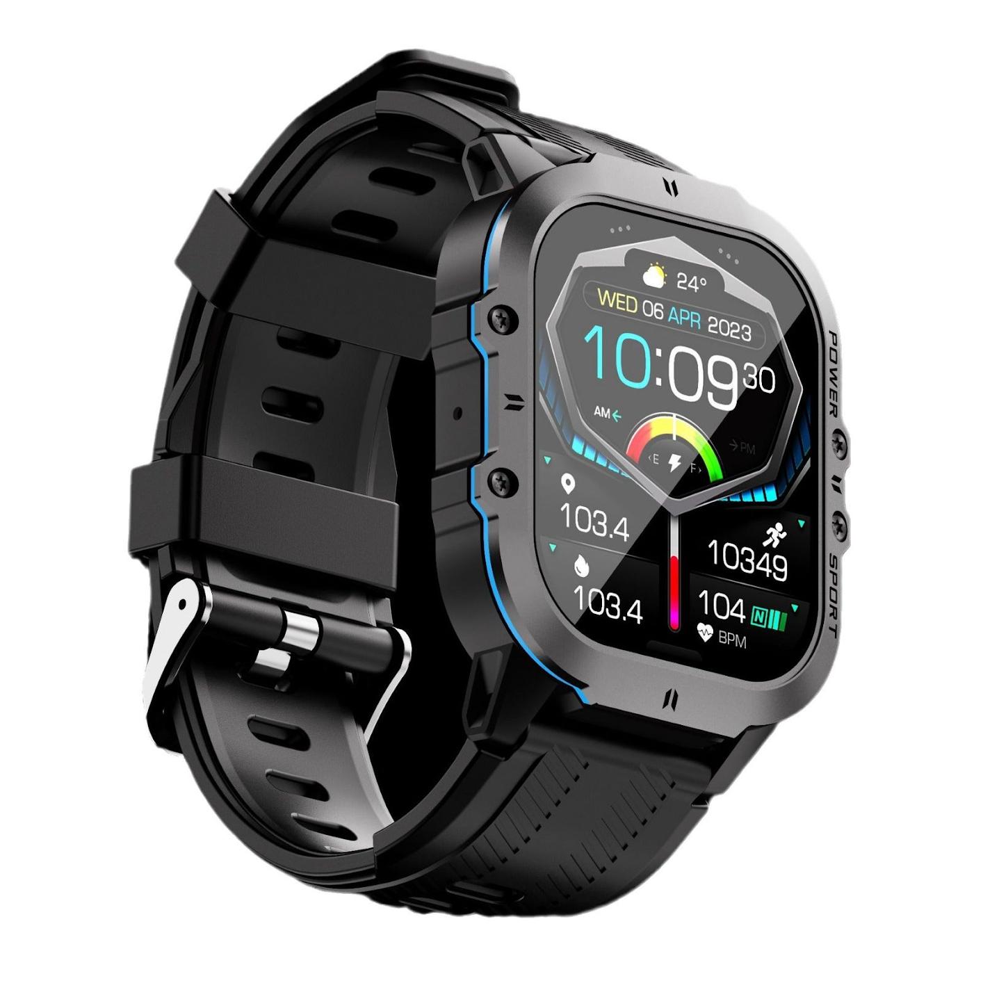 C26 smartwatch showcasing water resistance