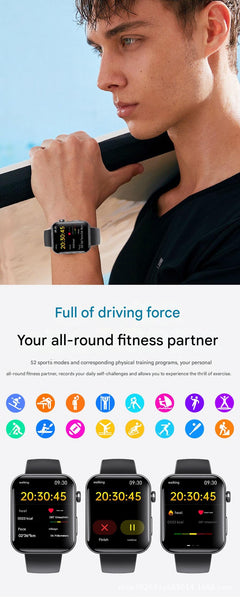 F300 smartwatch front display