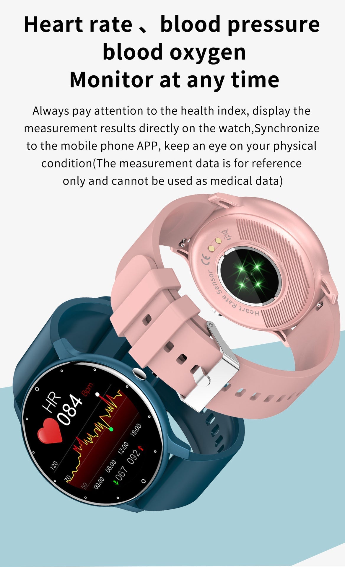 LIGE smartwatch stylish design on display