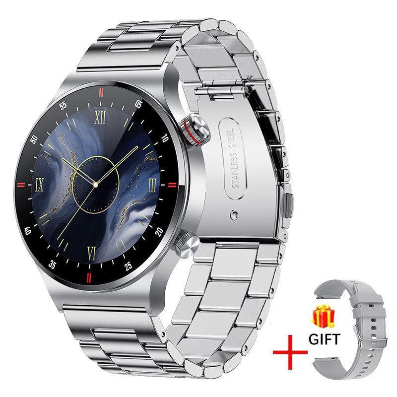 Smartwatch with round dial and stylish design