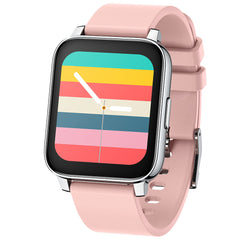 user wearing P36 smart watch
