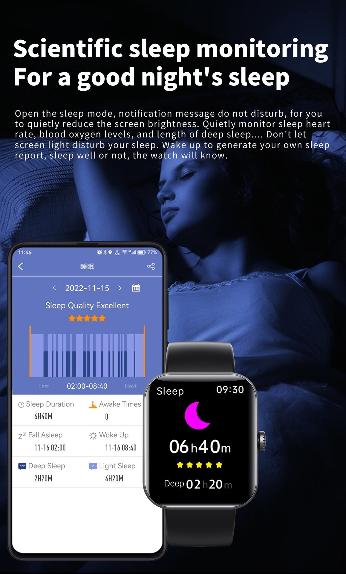 F57L Smartwatch detailed image