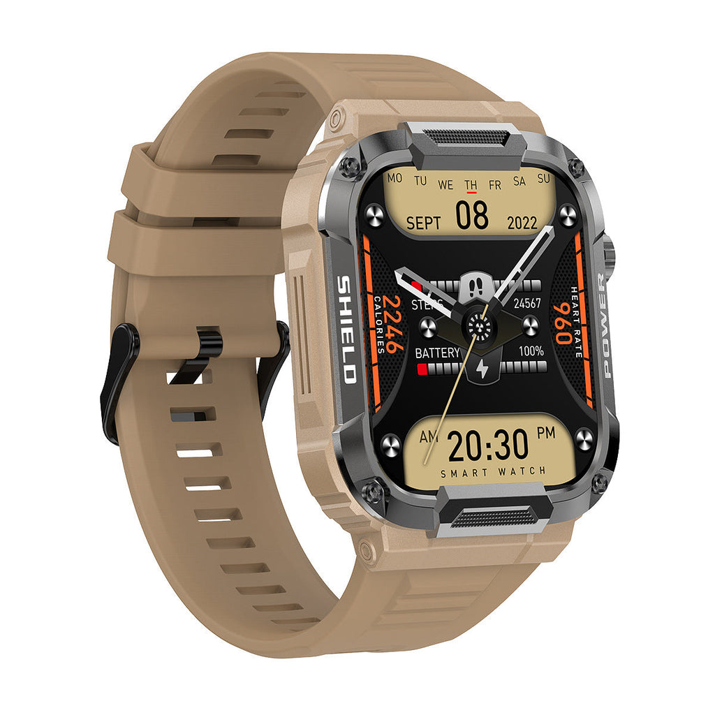 MK66 smartwatch in earth yellow