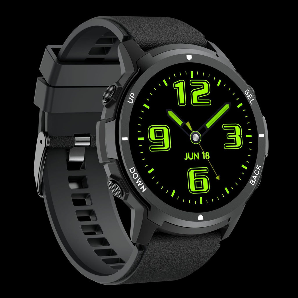 S52 smartwatch on a wrist during exercise