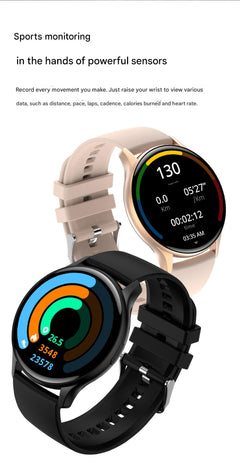 HK89 smartwatch in pink colour option