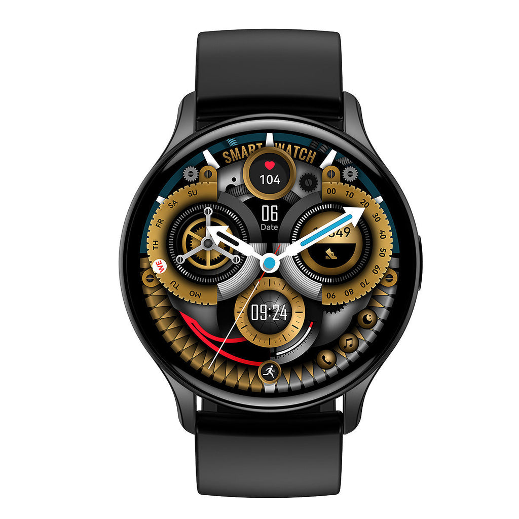 HK89 smartwatch in silver grey design