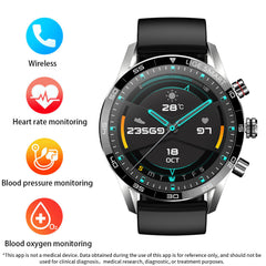 Smartwatch displaying health monitoring features