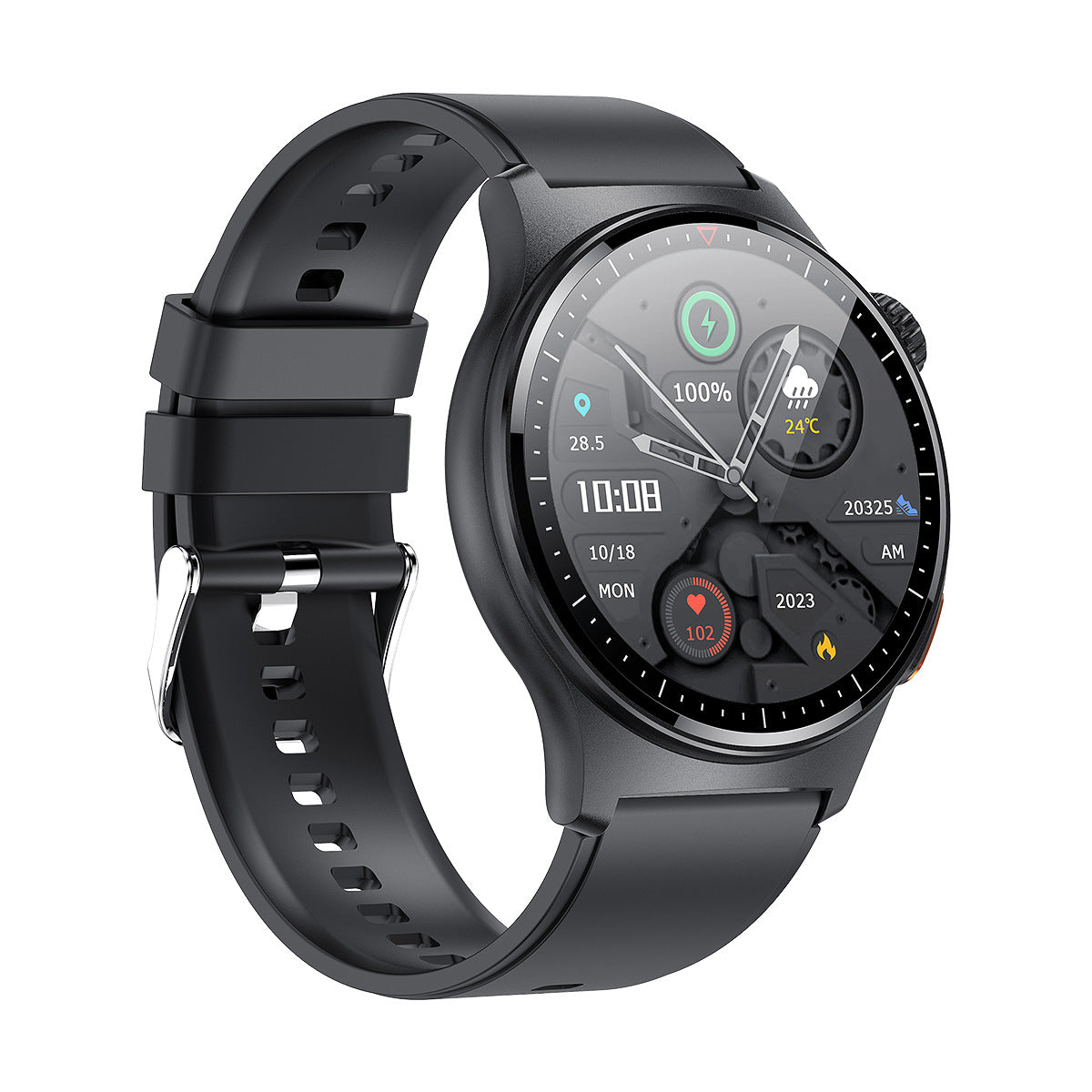 Multiple views of QW49 smartwatch