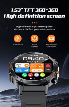 Smartwatch receiving notifications