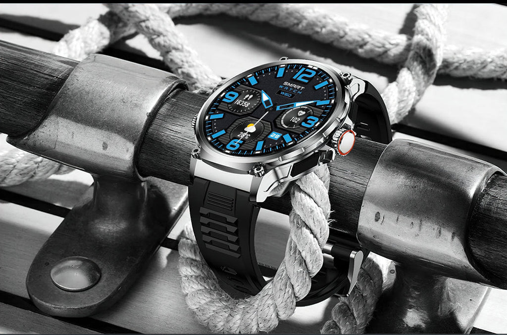 V69 smartwatch close-up display features