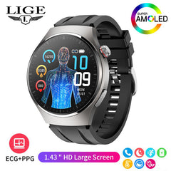 LIGE smartwatch colour options displayed