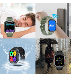 Close-up of Smartwatch Touchscreen