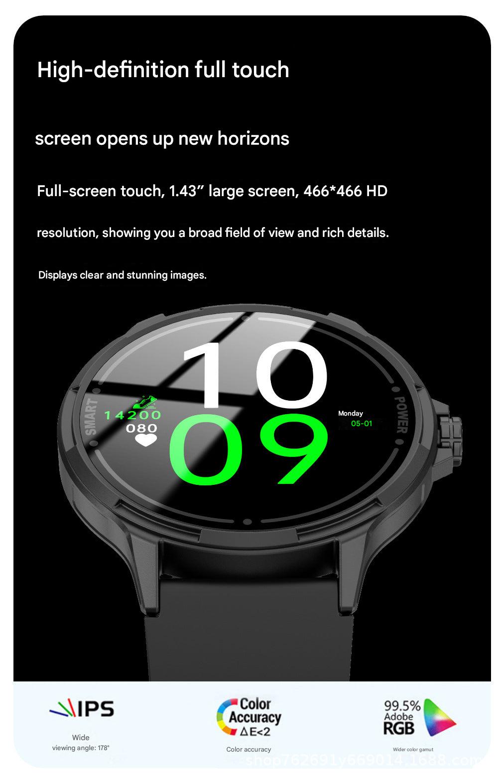 Y25 Smartwatch with fitness tracking options