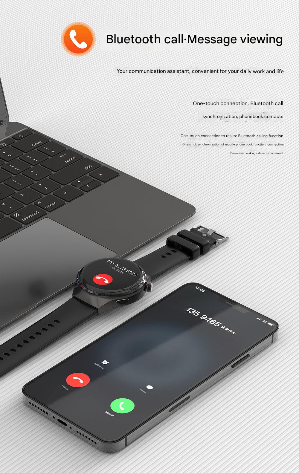 MT26 Smartwatch with AMOLED display example