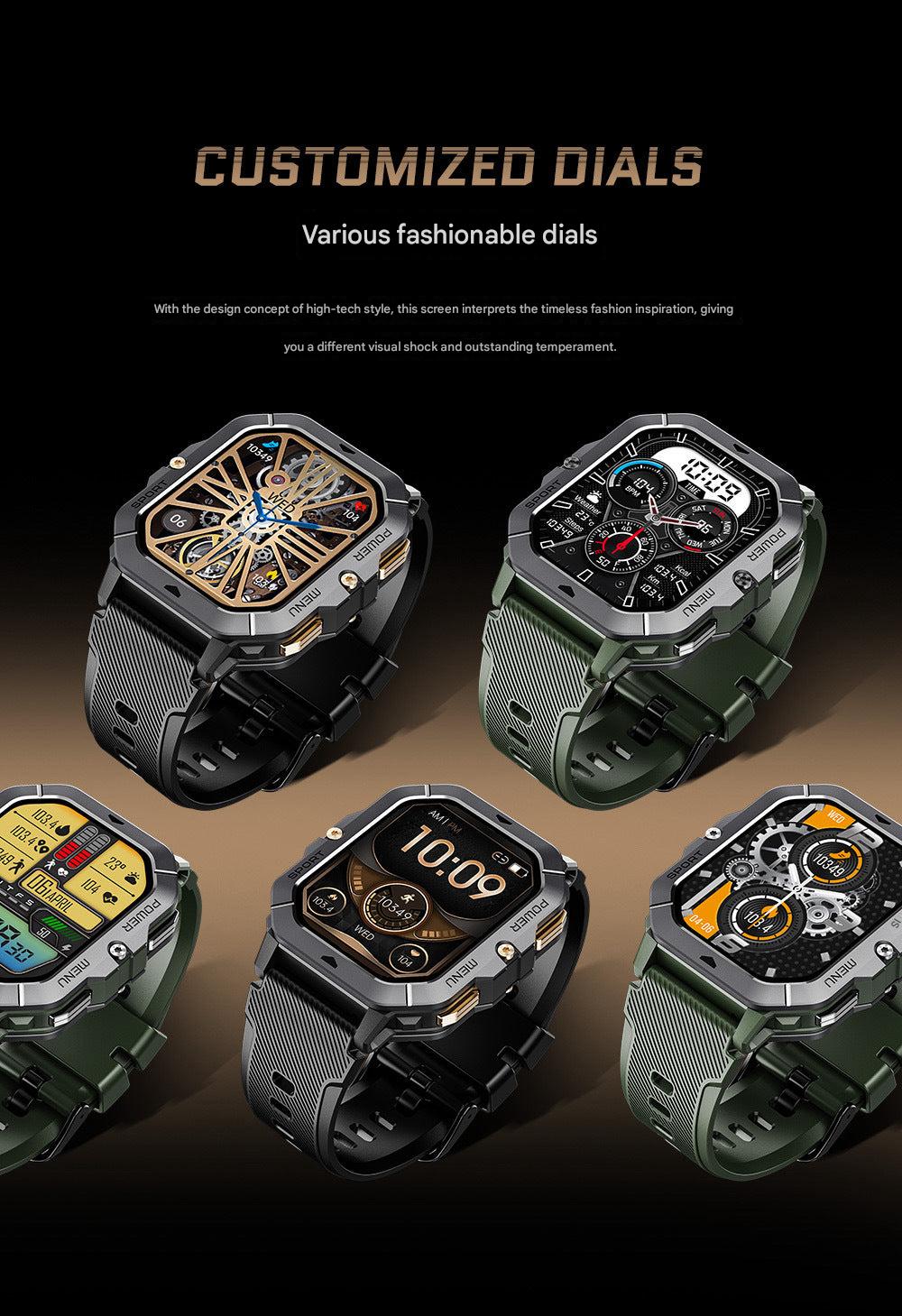 C28 Smart Watch closeup of screen