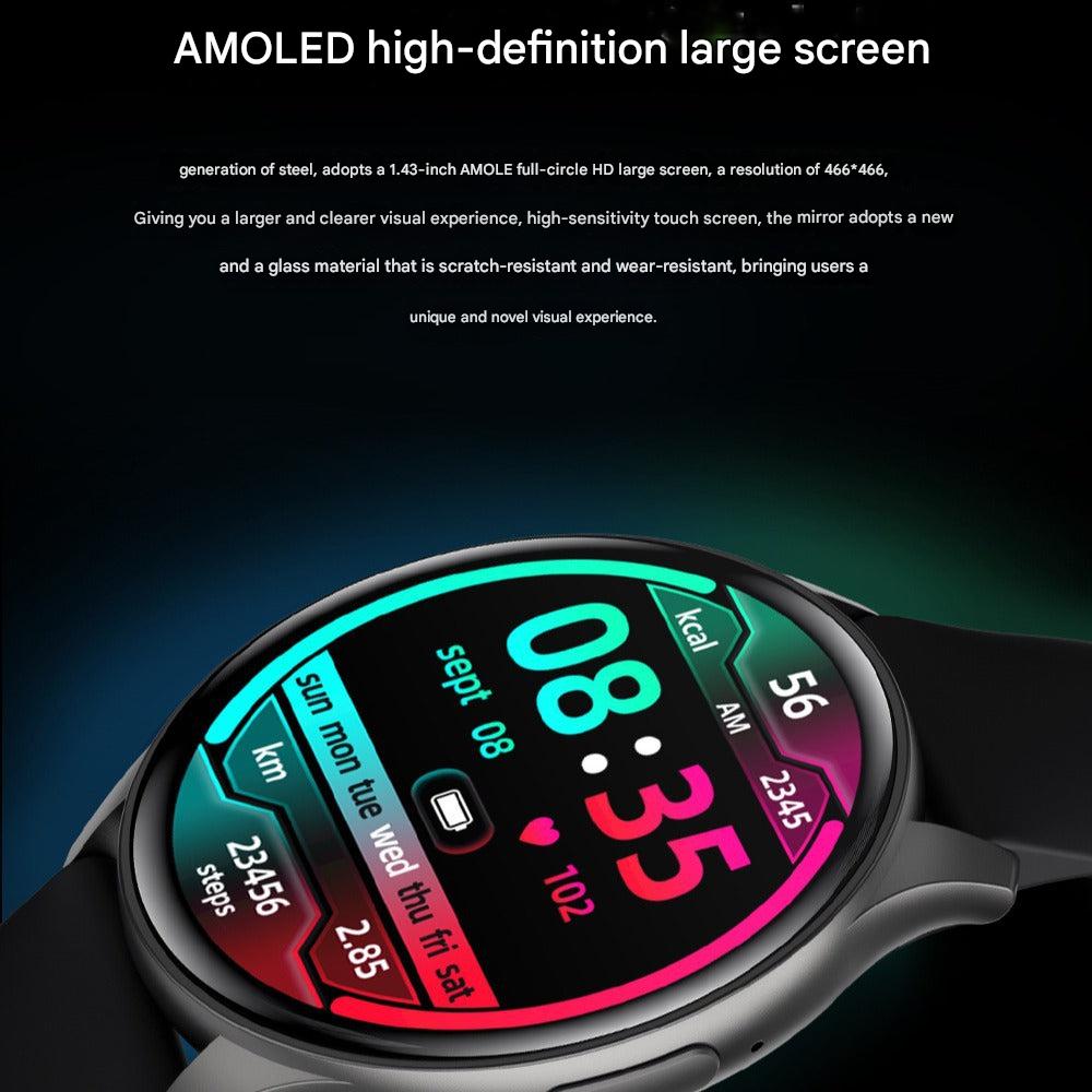 ZW60 smartwatch displaying health metrics