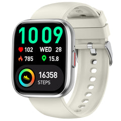 P114 smartwatch displaying fitness tracking