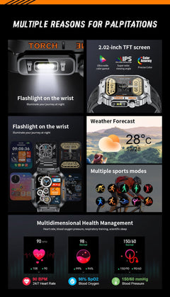Smart Bluetooth Watch front view image
